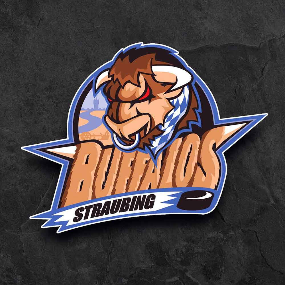 Logodesign Buffalos Straubing