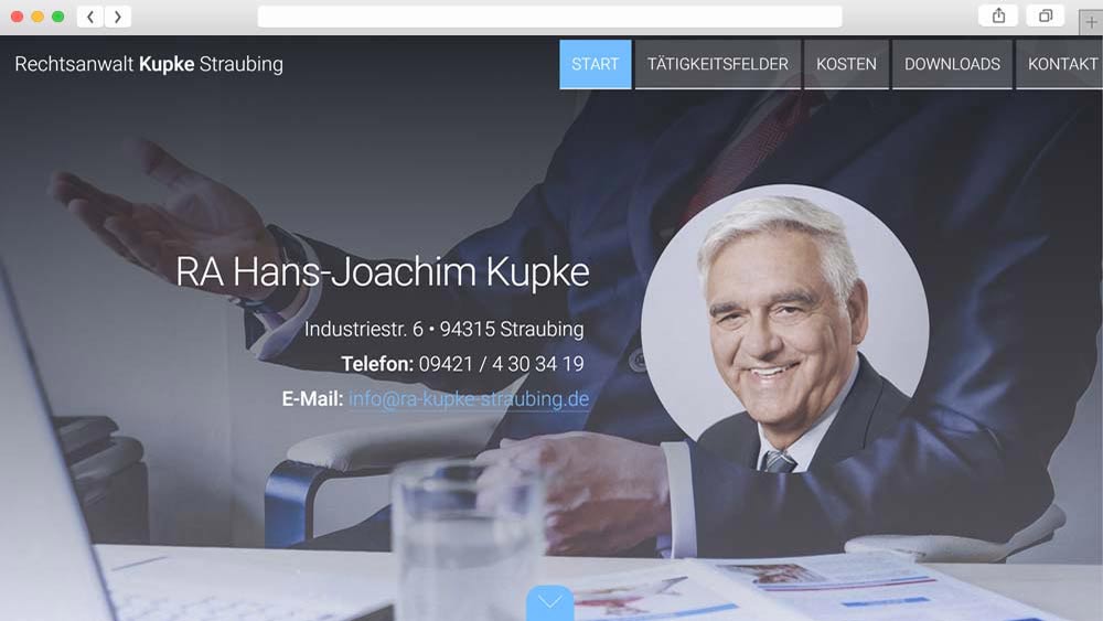 Rechtsanwalt Hans-Joachim Kupke Straubing