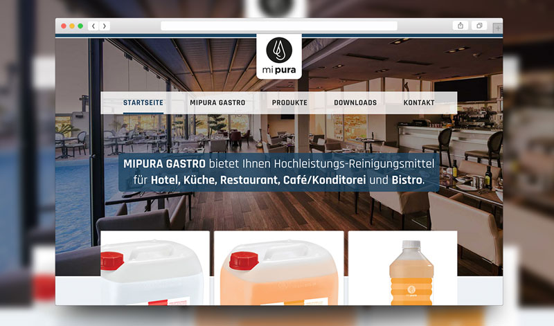 Homepage Mipura Gastro Germes GmbH Abensberg